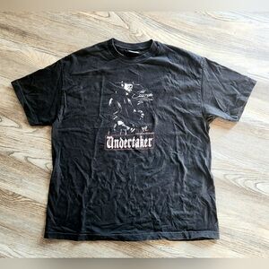 Steve Berrys Undertaker WWE  T Shirt Mens XL Black White Crewneck Wrestling